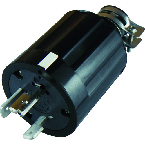 トラスコ中山 アメリカン電機 引掛形 ゴムプラグ 3P60A600V(ご注文単位1個)【直送品】