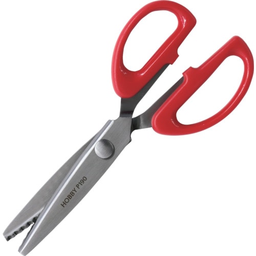 トラスコ中山 クロバー ホビーピンキングはさみ ギザ刃5mm19cm(ご注文単位1個)【直送品】