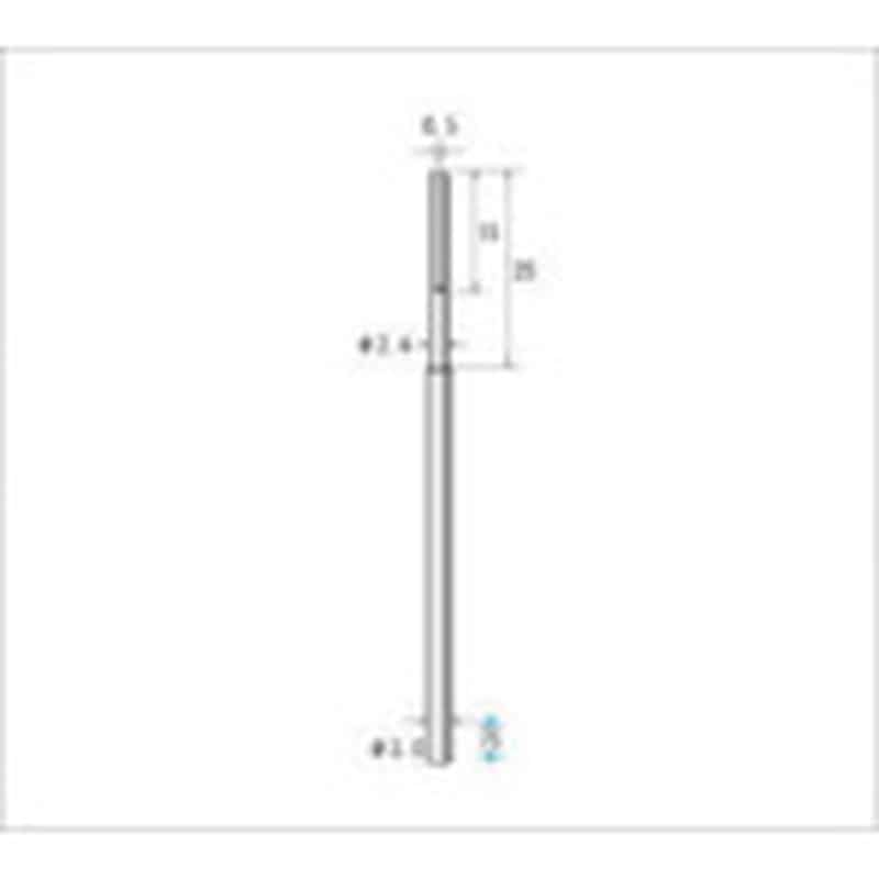 トラスコ中山 ナカニシ ペーパーマンドレール (1Pk(袋)＝10本入)　476-4927（ご注文単位1パック）【直送品】