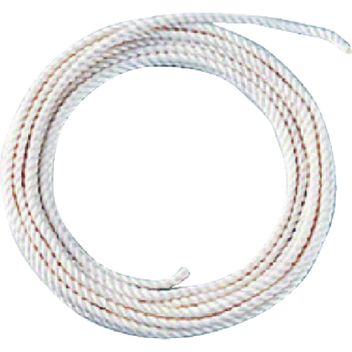 トラスコ中山 ユニット 旗竿用ロープ10M ビニロンロープ 7mmФ×10m(ご注文単位1本)【直送品】