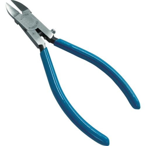 トラスコ中山 ビクター プラスチックニッパ 全長157mm 791-8682(ご注文単位1個)【直送品】