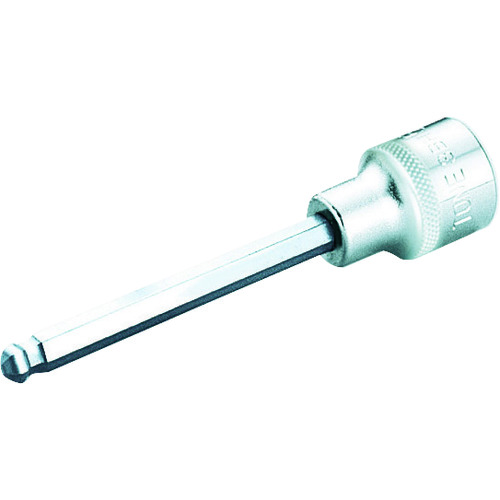 トラスコ中山 TONE ボールポイントヘキサゴンソケット 対辺寸法6mm 差込角9.5mm 長さ48mm(ご注文単位1個)【直送品】