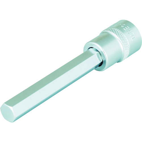 トラスコ中山 TONE ロングヘキサゴンソケット 対辺寸法3mm ビット長さ73mm（ご注文単位1個）【直送品】