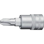 トラスコ中山 TONE ドライバービットソケット (+)No.4 差込角9.5mm(ご注文単位1個)【直送品】