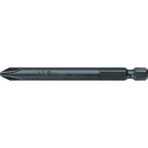 トラスコ中山 ナック ドライバービット シングル 差込6.35xNo.3x150L（ご注文単位10本）【直送品】