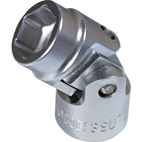 トラスコ中山 TONE ユニバーサルソケット 対辺寸法13mm 差込角9.5mm(ご注文単位1個)【直送品】