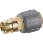 トラスコ中山 ケルヒャー 高圧洗浄機用アクセサリー ねじれ防止カップリング EASY!Lock(4.111-021.0)(ご注文単位1個)【直送品】