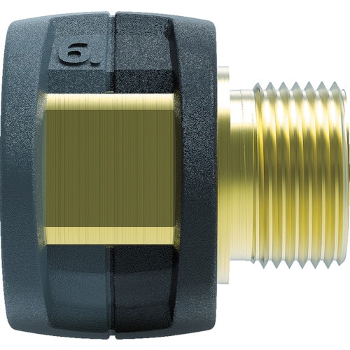 トラスコ中山 ケルヒャー 高圧洗浄機用アクセサリー EASY!Lock 接続アダプター No.6(4.111-034.0)(ご注文単位1個)【直送品】