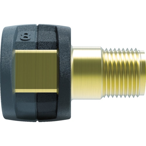 トラスコ中山 ケルヒャー 高圧洗浄機用アクセサリー EASY!Lock 接続アダプター No.8(4.111-036.0)(ご注文単位1個)【直送品】