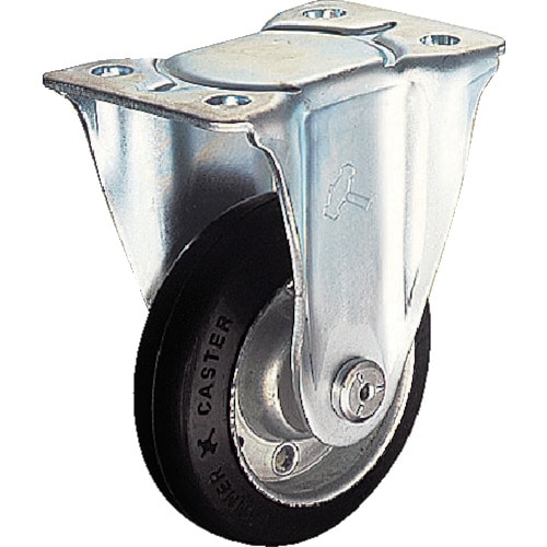 トラスコ中山 ハンマー 固定式ゴム車輪 100mm 125-2151(ご注文単位1個)【直送品】