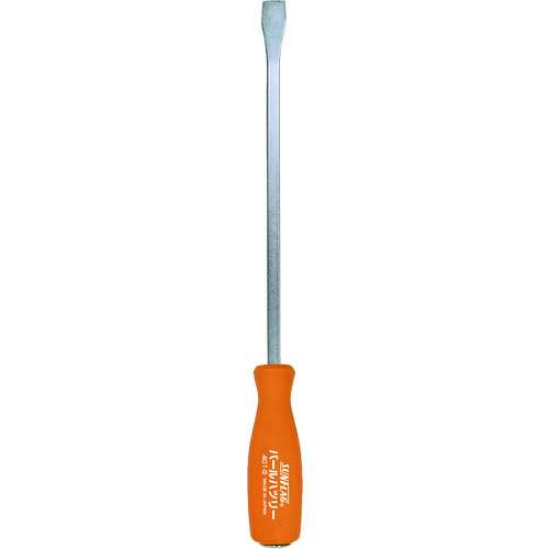 トラスコ中山 サンフラッグ タガネ バールハツリーロングカーブタイプ 刃先幅15×軸長245×全長370mm(ご注文単位1本)【直送品】