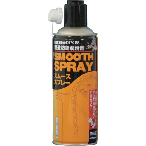 トラスコ中山 ニチモリ 88スムーススプレー 420ml(ご注文単位1本)【直送品】