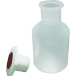 トラスコ中山 レオナ 1237-01 ボトル 広口試薬瓶PP100ml(ご注文単位1本)【直送品】