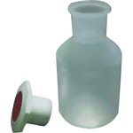 トラスコ中山 レオナ 1237-03 ボトル 広口試薬瓶PP500ml(ご注文単位1本)【直送品】