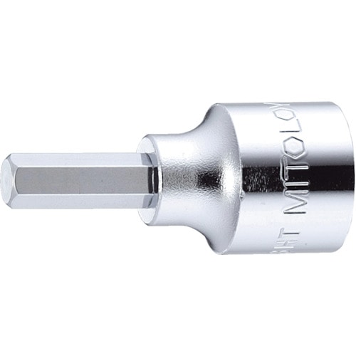 トラスコ中山 ミトロイ 1/2 ヘックスソケット 10mm（ご注文単位1個）【直送品】