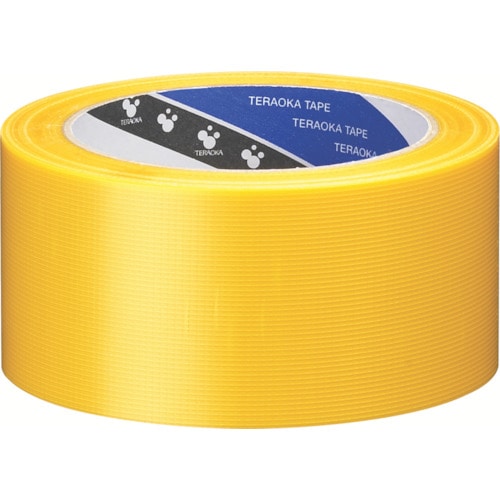 トラスコ中山 TERAOKA P-カットテープ NO.4140 黄 50mmX25M(ご注文単位1巻)【直送品】