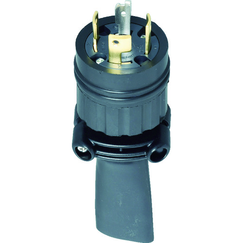 トラスコ中山 アメリカン電機 引掛形 防水形プラグ 接地3P20A250V(ご注文単位1個)【直送品】