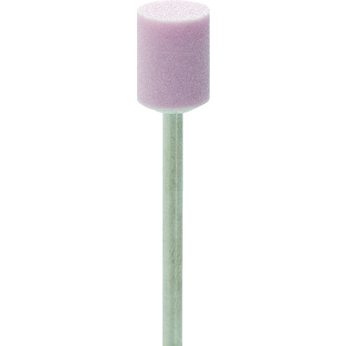 トラスコ中山 ナカニシ 軸付砥石(1Pk(袋)=10本)粒度120 ピンク 円筒 外径10mm(ご注文単位1パック)【直送品】