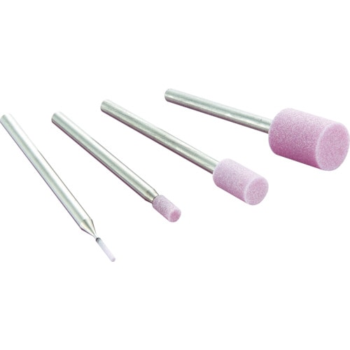 トラスコ中山 ナカニシ 精密研削用軸付砥石 (1箱(袋)=10本入) 297-4550(ご注文単位1パック)【直送品】