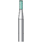 トラスコ中山 ナカニシ 軸付砥石 (10本入) 粒度#100 グリーン 円筒 外径2.0mm(ご注文単位1パック)【直送品】