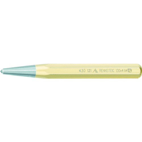 トラスコ中山 RENNSTEIG 超硬チップ付センターポンチ 3X120mm(ご注文単位1本)【直送品】