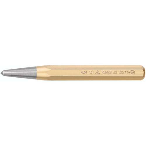 トラスコ中山 RENNSTEIG 超硬チップ付センターポンチ 4X130mm(ご注文単位1本)【直送品】