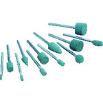 トラスコ中山 ナカニシ 軸付砥石セット (1S(袋)=12本入)(ご注文単位1セット)【直送品】