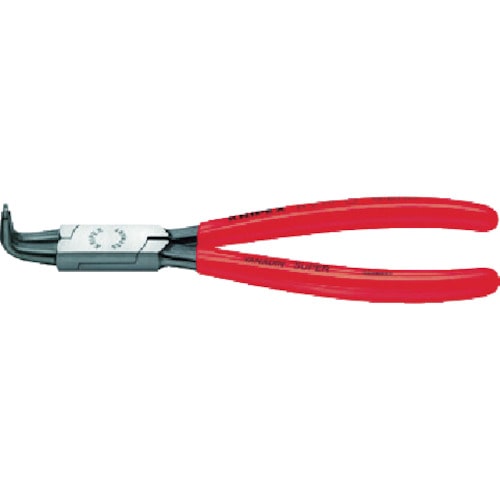 トラスコ中山 KNIPEX 4421-J31 穴用スナップリングプライヤー 曲(ご注文単位1個)【直送品】