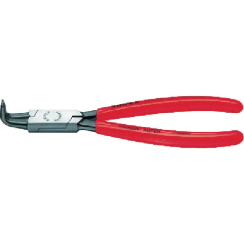 トラスコ中山 KNIPEX 4421-J41 穴用スナップリングプライヤー 曲(ご注文単位1個)【直送品】