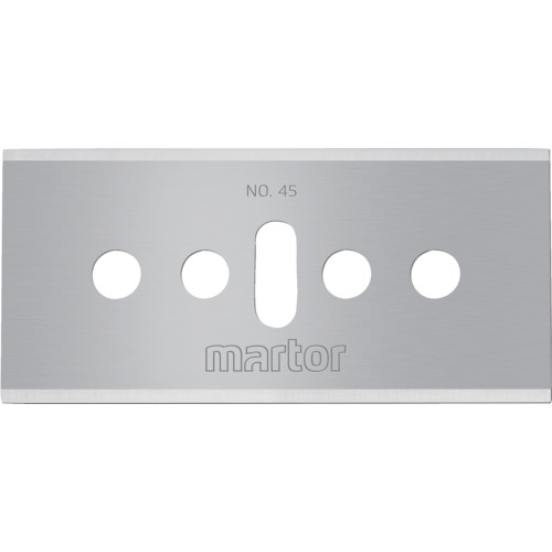 トラスコ中山 martor 替刃 10枚 INDUSTRIAL BLADE 45（ご注文単位1箱）【直送品】