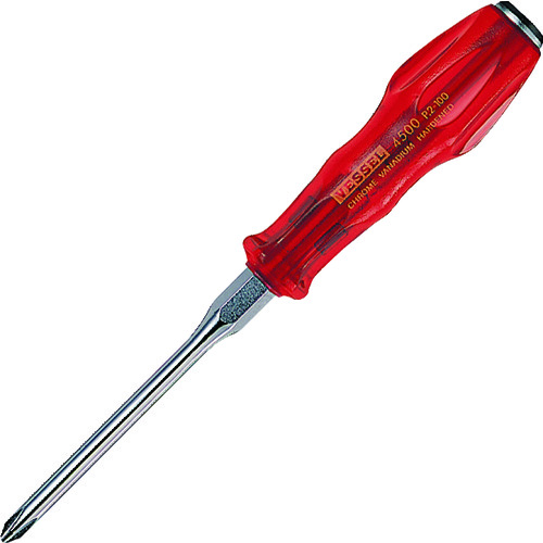 トラスコ中山 ベッセル パワーグリップドライバー4500 +2×100(ご注文単位1本)【直送品】