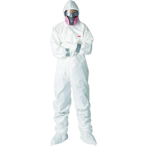 トラスコ中山 3M 化学防護服 4540PLUS Lサイズ(ご注文単位1着)【直送品】