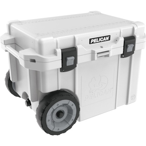 トラスコ中山 PELICAN 45QW エリートクーラー(キャスター付き) ホワイト(ご注文単位1台)【直送品】