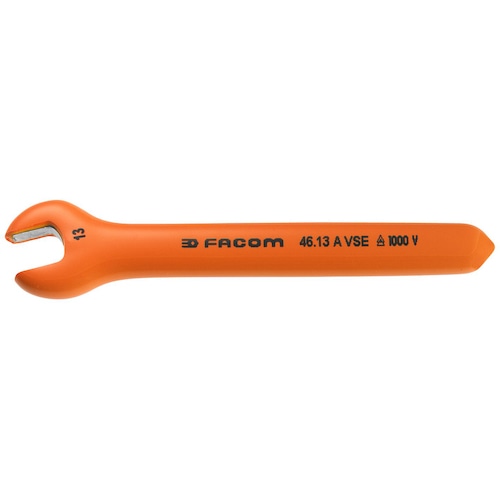 トラスコ中山 FACOM 絶縁工具 シングルスパナレンチ 12mm(ご注文単位1本)【直送品】