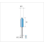 トラスコ中山 ナカニシ ゴム砥石 ハイシャインポリッシャー (1Pk(袋)=10本入) #500 476-6610(ご注文単位1パック)【直送品】