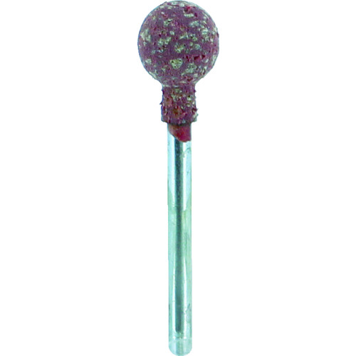 トラスコ中山 ナカニシ パワーポリッシャー(1Pk(袋)=10本)粒度80 レッド外径10mm 476-6750(ご注文単位1パック)【直送品】