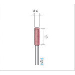 トラスコ中山 ナカニシ パワーポリッシャー(1Pk(袋)=10本入)粒度120 ダークグリーン 外径4mm(ご注文単位1パック)【直送品】