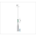 トラスコ中山 ナカニシ グリーンポリッシャーWA砥粒 (1Pk(袋)=10本入) #400 476-7063(ご注文単位1パック)【直送品】