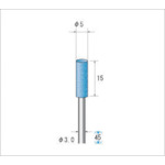 トラスコ中山 ナカニシ ゴム砥石 ハイシャインポリッシャー (1Pk(袋)=10本入) #120 476-7195(ご注文単位1パック)【直送品】
