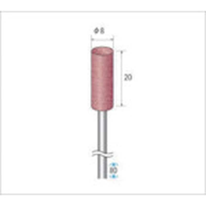 トラスコ中山 ナカニシ ロングパワーポリッシャー (1Pk(袋)=10本入) 476-7420(ご注文単位1パック)【直送品】
