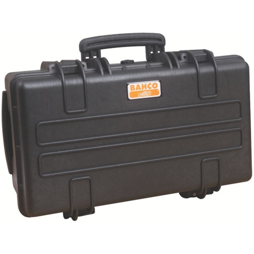 トラスコ中山 バーコ 樹脂製工具箱 ホイール付き工具箱 外形寸法350×240×545mm ブラック(ご注文単位1個)【直送品】
