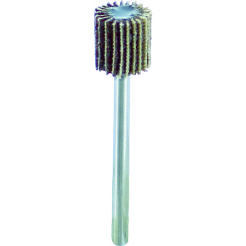 トラスコ中山 ナカニシ フラップサンダー(1Pk(袋)=5本入)粒度#60外径φ10幅10mm(ご注文単位1パック)【直送品】