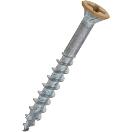 トラスコ中山 YAHATA カラースリムねじ Kパイン 3.5X35 (16入り)(ご注文単位1袋)【直送品】