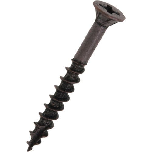 トラスコ中山 YAHATA カラースリムねじ ブロンズ 3.5X35 (16入り)(ご注文単位1袋)【直送品】