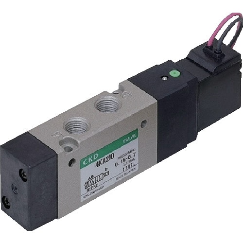 トラスコ中山 CKD 4Kシリーズパイロット式5ポート弁セレックスバルブ 580-7344(ご注文単位1台)【直送品】