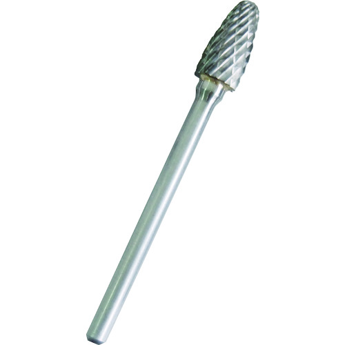 トラスコ中山 UHT 超硬ロータリーバー Sタイプ 軸径3mm(ご注文単位1本)【直送品】