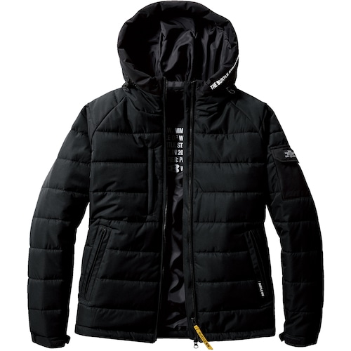 トラスコ中山 バ-トル 防寒フーディジャケット 5030-35-XXL ブラック(ご注文単位1着)【直送品】