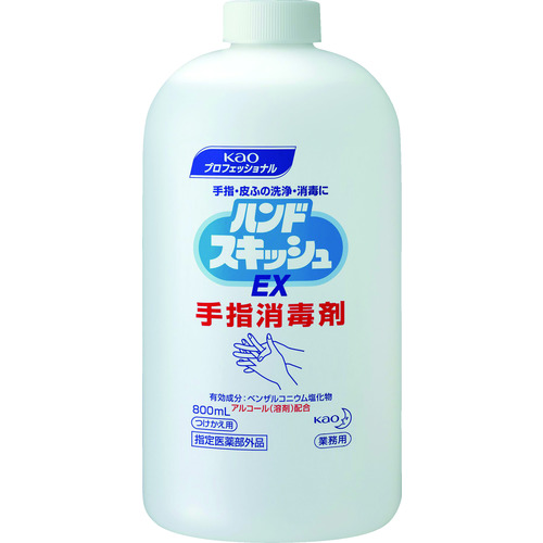 トラスコ中山 Kao 業務用ハンドスキッシュEX つけかえ用 800ml(ご注文単位1個)【直送品】