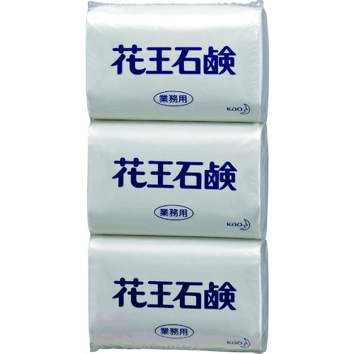 トラスコ中山 Kao 業務用花王石鹸85G 3コパック(ご注文単位1個)【直送品】