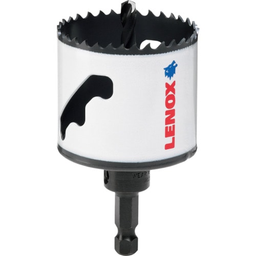 トラスコ中山 LENOX スピードスロット 軸付 バイメタルホールソー 57mm(ご注文単位1本)【直送品】